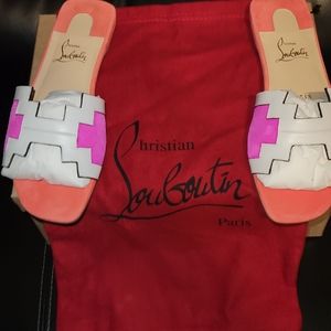 Louboutin Hao Leather Sandals